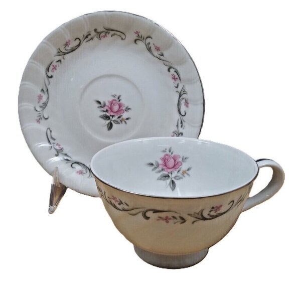 Royal Swirl Other - Royal Swirl Saucer and Tea Coffee Cup Made in Japan